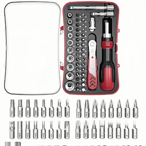 Kit D'outils à Cliquet Topeak Torq Rocket Mini X - Mini Cliquet De Vélo Compact TT2607