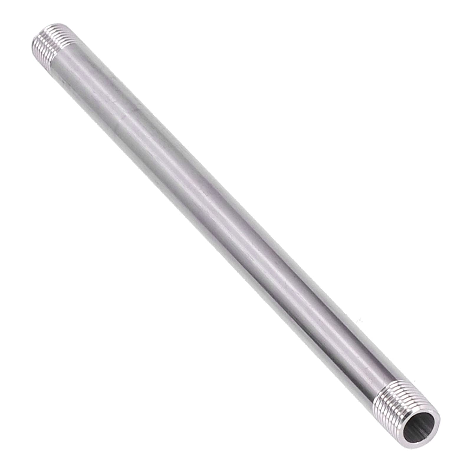 Raccords Acier Inoxydable Raccord Tuyau Acier Inoxydable WPKD BLUEIY - Mâle X Mâle BSP 200mm Raccord Inox Pour Tuyauterie