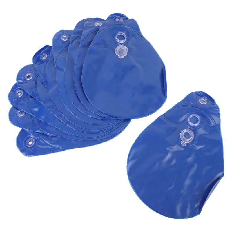 Lot de 10 poids de bâche de piscine en PVC bleu, pour l'hivernage des piscines hors sol. - 3
