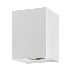 Applique da soffitto girevole a 2 bracci per GU10 colore bianco | Leroy Merlin