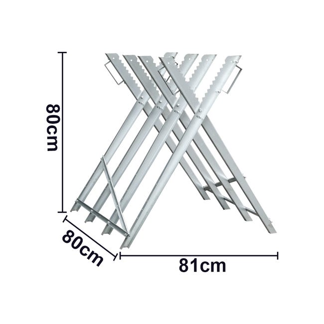 Banc De Scie A Buche Forest Master BLS-3H Chevalet à Bûches – Idéal Pour La Coupe Précise De Bûches Multiples – Capacité 250 Kg – Léger, Compact Et Pliable – 3 Chaînes Banc De Scie A Buche Forest Master BLS-3H Chevalet à Bûches – Idéal Pour La Coupe Précise De Bûches Multiples – Capacité 250 Kg – Léger, Compact Et Pliable – 3 Chaînes