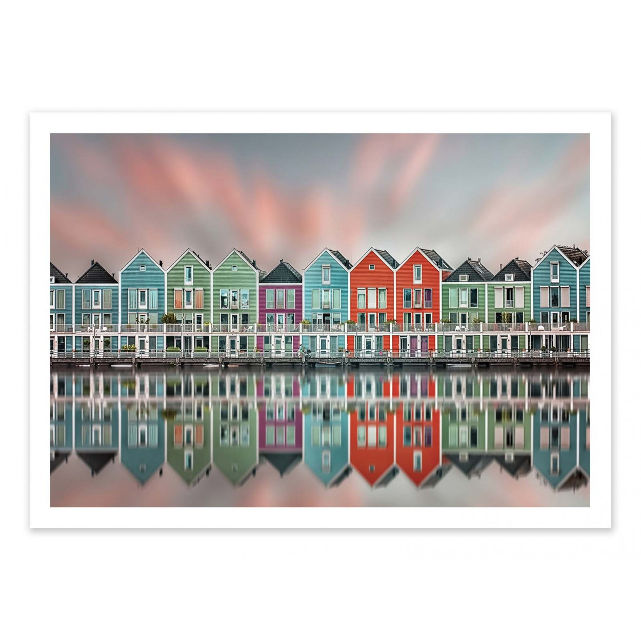 Art-poster - houten netherlands - manjik pictures - 50 x 70 cm