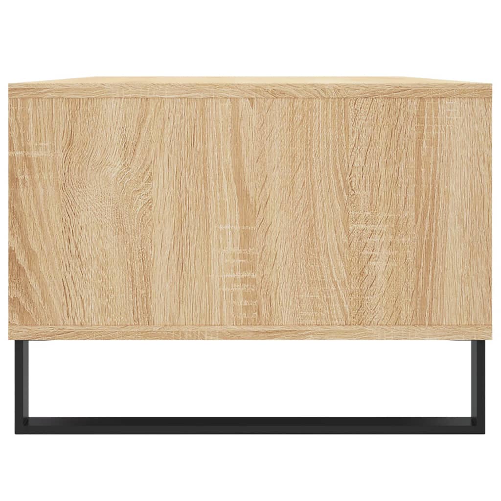 vidaXL Tavolino Salotto Rovere Sonoma 90x50x36,5 cm Legno Multistrato - 6