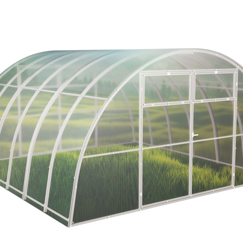 Szklarnia ogrodowa Tunel 4x2 m profile 40x20 poliwęglan 5mm - Szklarnia z poliwęglanu