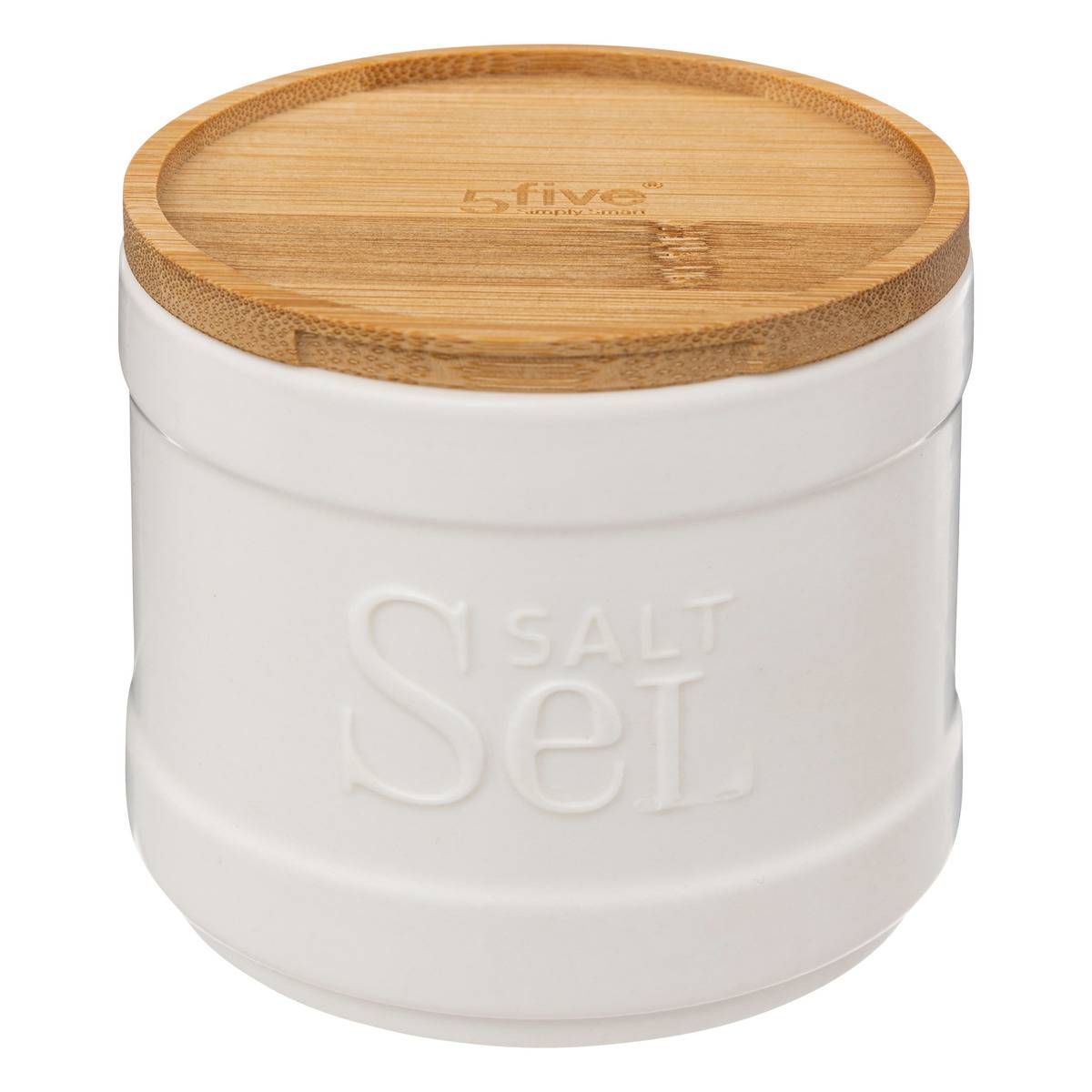 5Five Simply Smart Salero De Cerámica Naturéo 5Five Blanca , Leroy Merlin