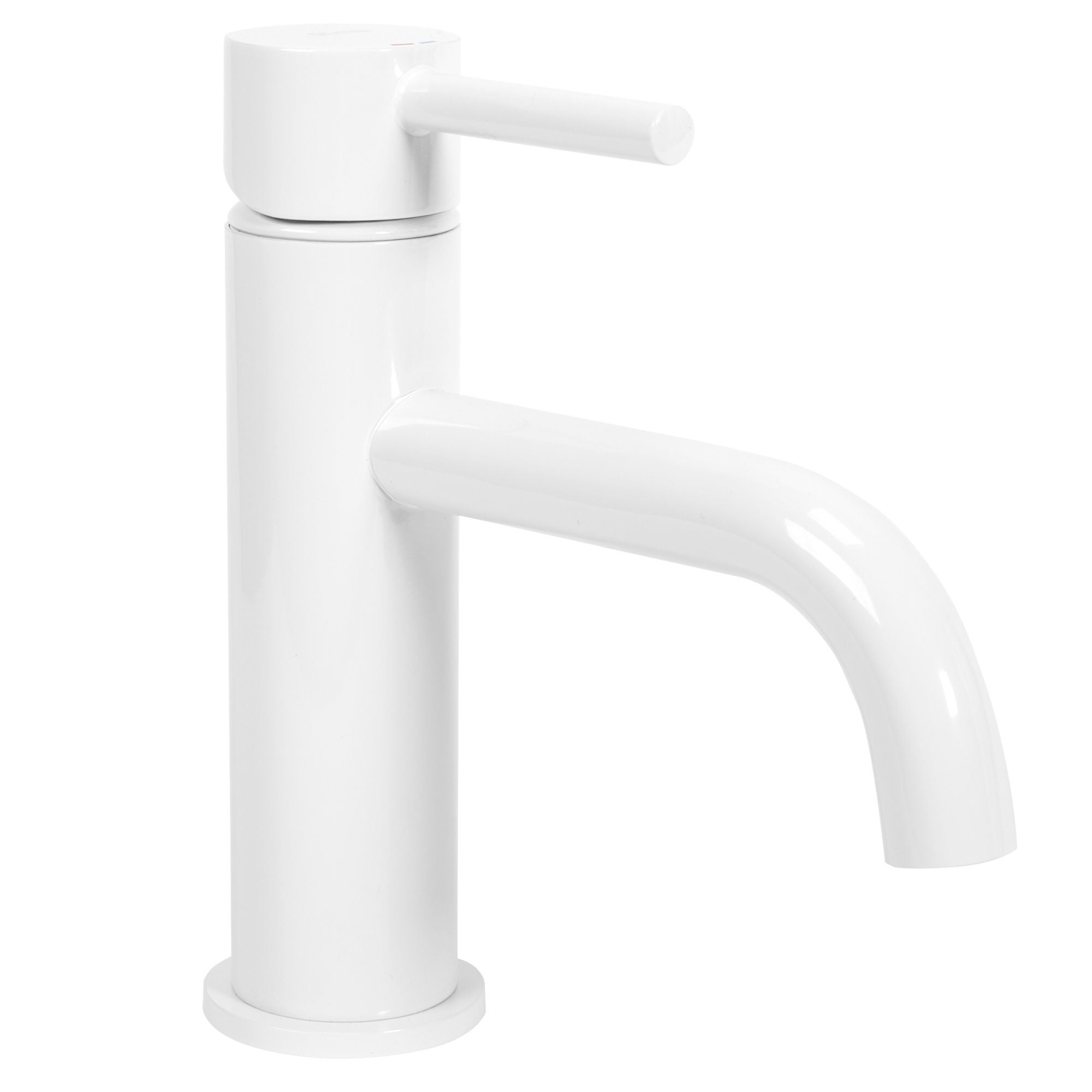 Bateria Umywalkowa REA LUNGO Biała Niska