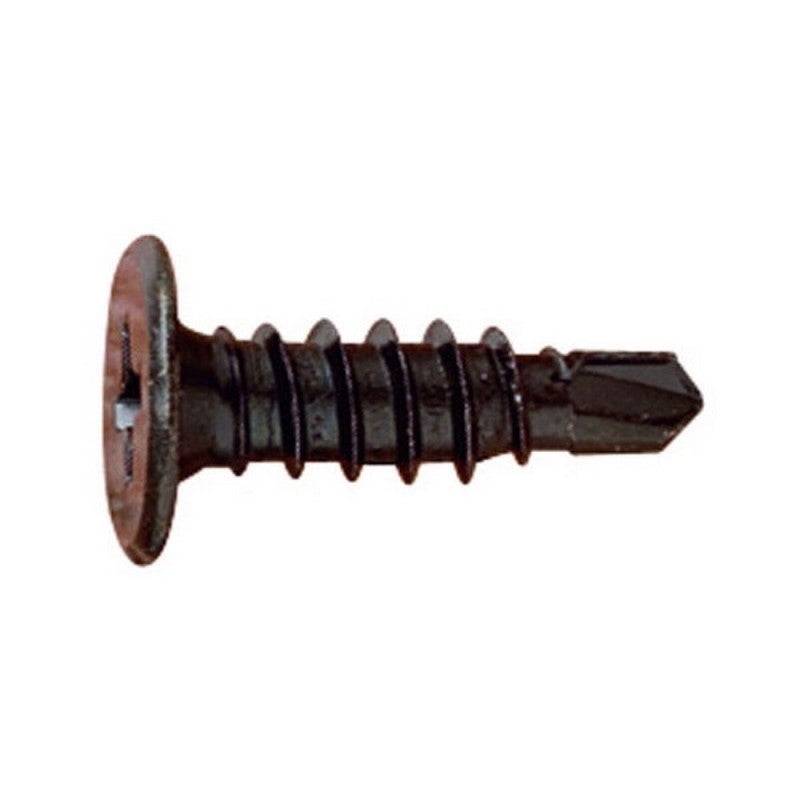 Boite de 500 - Vis autoperceuse - Tête extra plate - Empreinte PH - Zinguée Noire 4,2 x 23 - 3