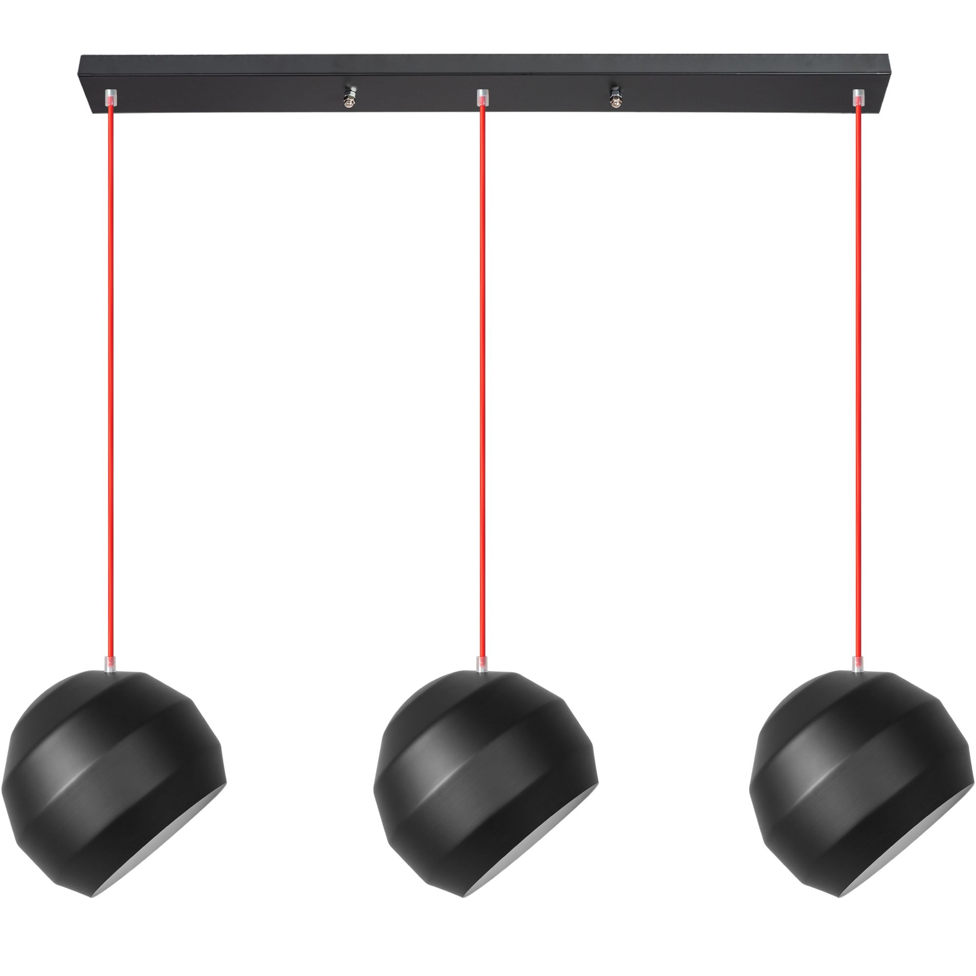 Lampa Sufitowa Wisząca Toolight App383-3Cpr Czarny