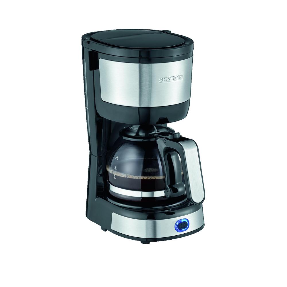 Severin Cafetera De Goteo Pequeña 4 Tazas, Cafetera De Filtro, Jarra De Cristal,Ka 4808 , Leroy Merlin
