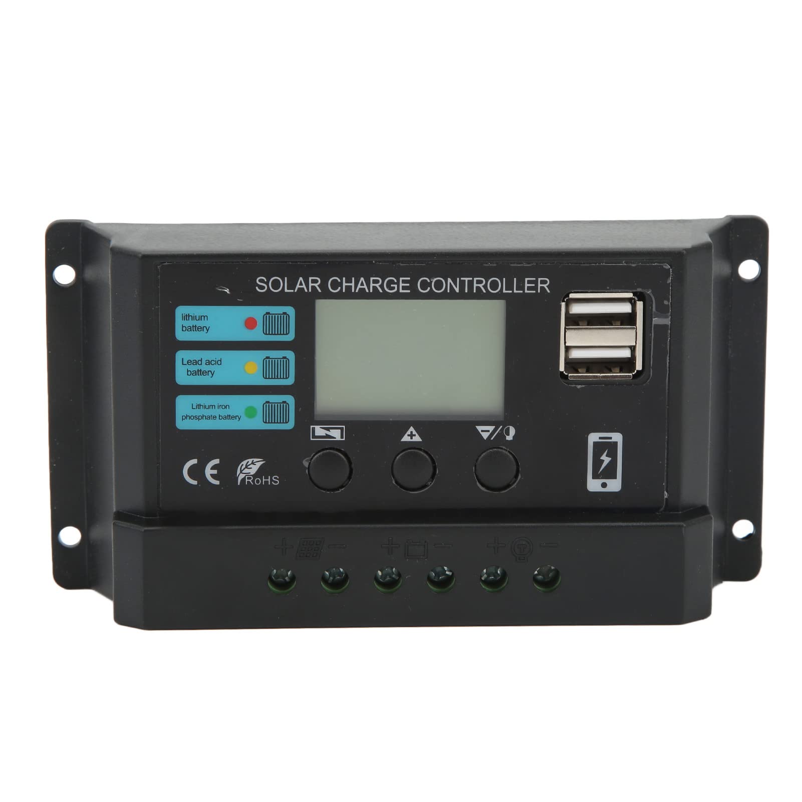 Regolatore Carica Solare PWM 12V/24V 20A - Display LCD, Protezioni Integrate, USB Per Impianti Casa - Foto 12