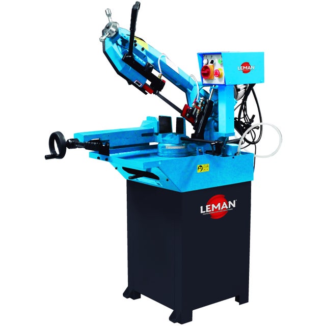 Scie à ruban métal automatique 170mm 900W monophasé SRM170 Leman