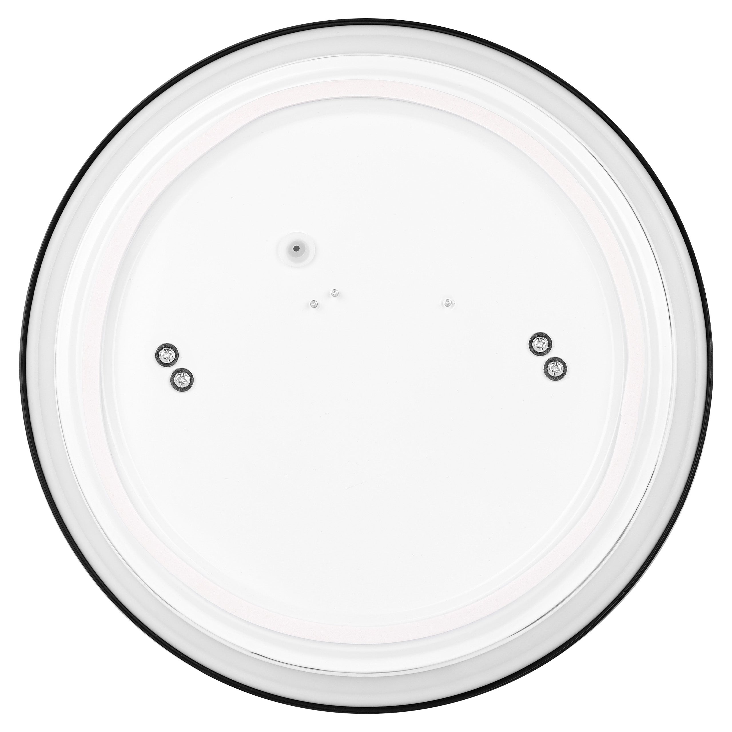 Plafon LED 2x E27 Luvo 30,5x30,5cm IP44 sufitowy natynkowy okrągły czarny oprawa MasterLED - 7