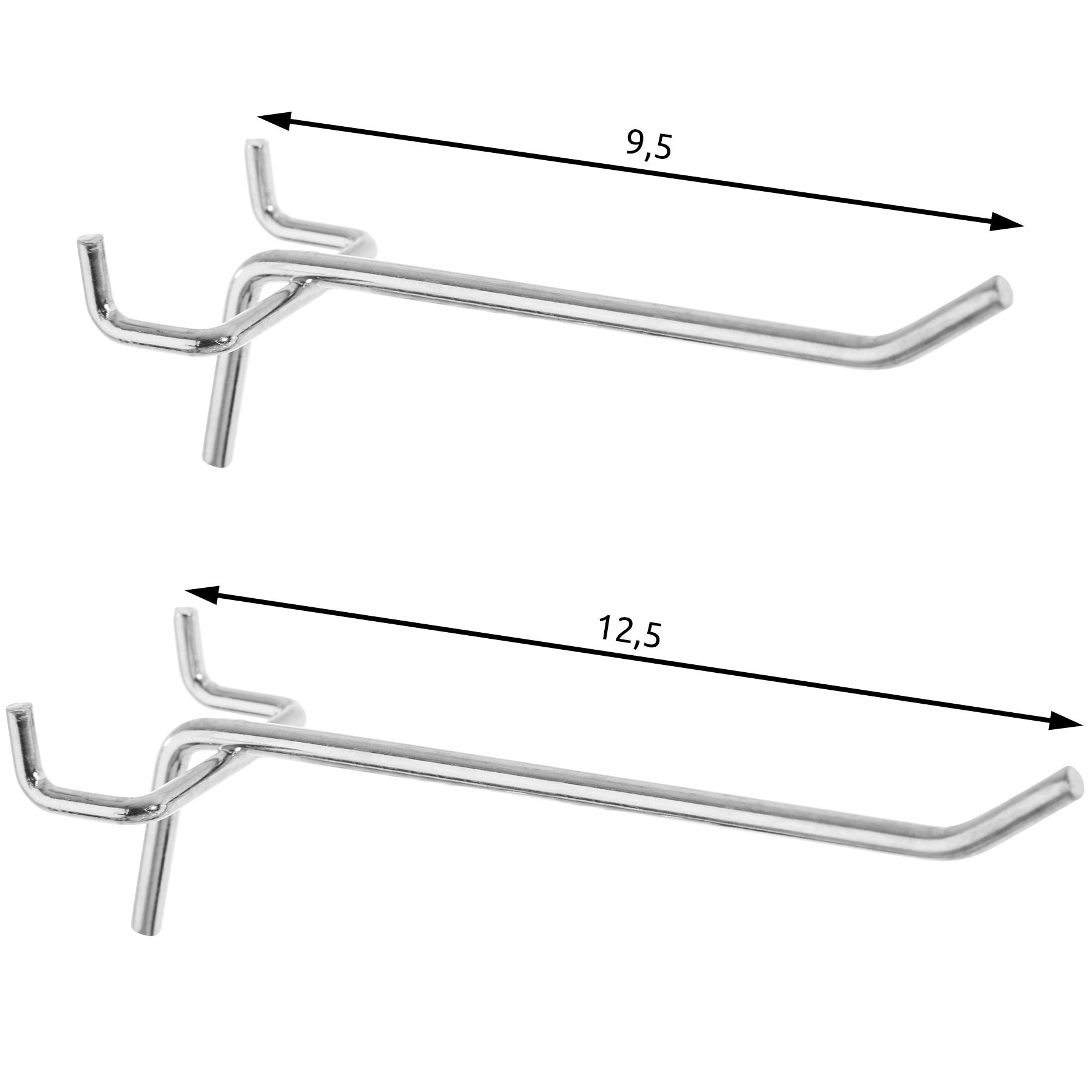 TECTAKE painel perfurado para ferramentas Três peças, de aço - 4