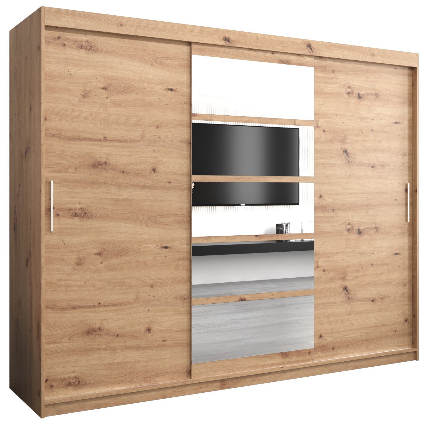 Szafa przesuwna garderoba ROMA 1 250 x 62 x 200 cm Artisan - Abiks Meble