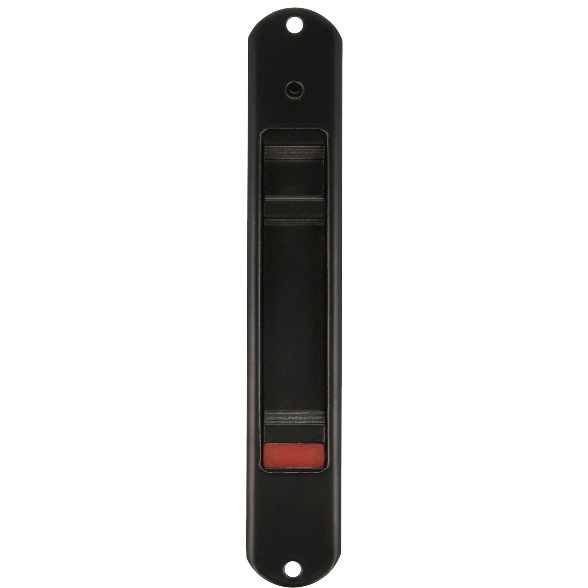 Baldwin 6571190ENTR – Jeu De Garnitures De Porte Mortaise, Noir Satiné Avec Serrure