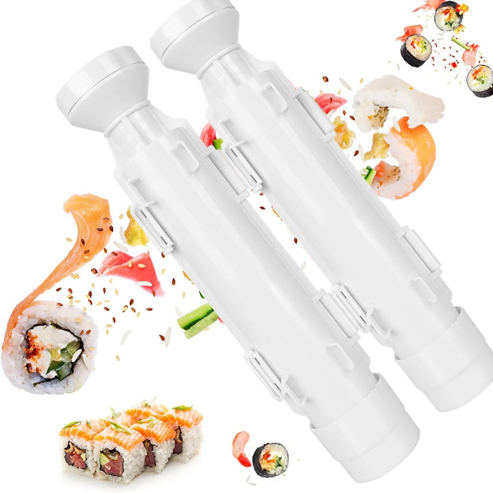 Stożki do sushi, zestawy do robienia sushi, zestawy sushi DIY, urządzenia do robienia sushi, zestaw 2 szt.