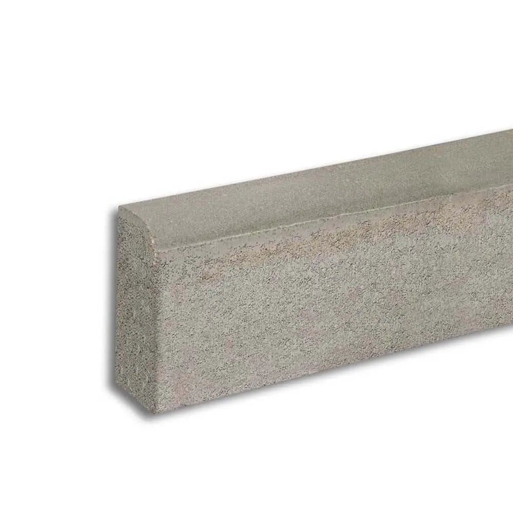 Bordure décorative 100x20x8 cm. Unité / Bords droits / Gris - 2