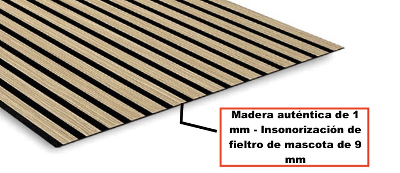 Doghe Pannelli 3D Legno Pannelli Pareti Pannelli Soffitto Decor Isolamento Acustico Feltro 11003b 0,54m² - 7