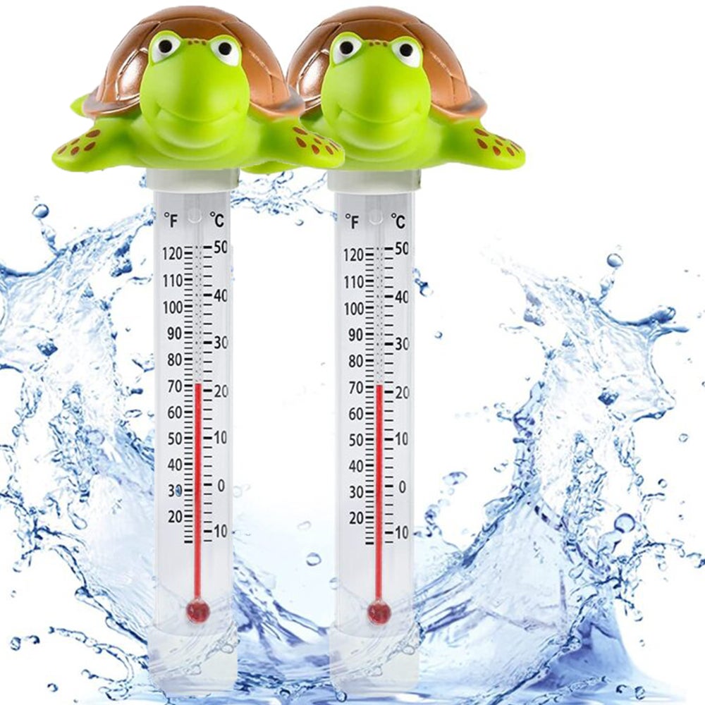 Termometr do basenu pływający termometr basenowy akcesoria basenowe do pomiaru temperatury wody ze sznurkiem do użytku zewnętrznego i wewnętrznego