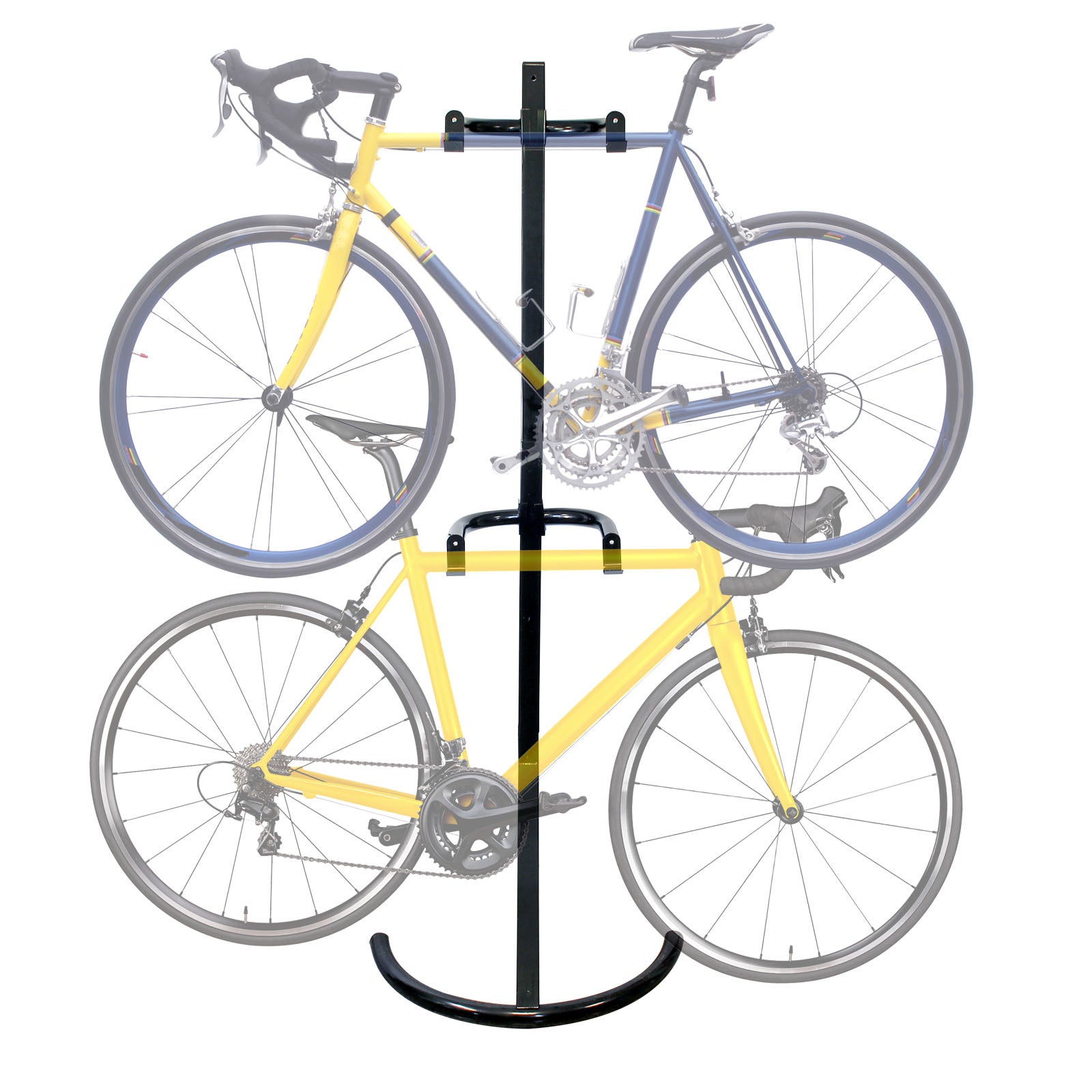 2x Gancio Da Parete Per Bici – Salvaspazio, Acciaio Inox, Carico 30kg