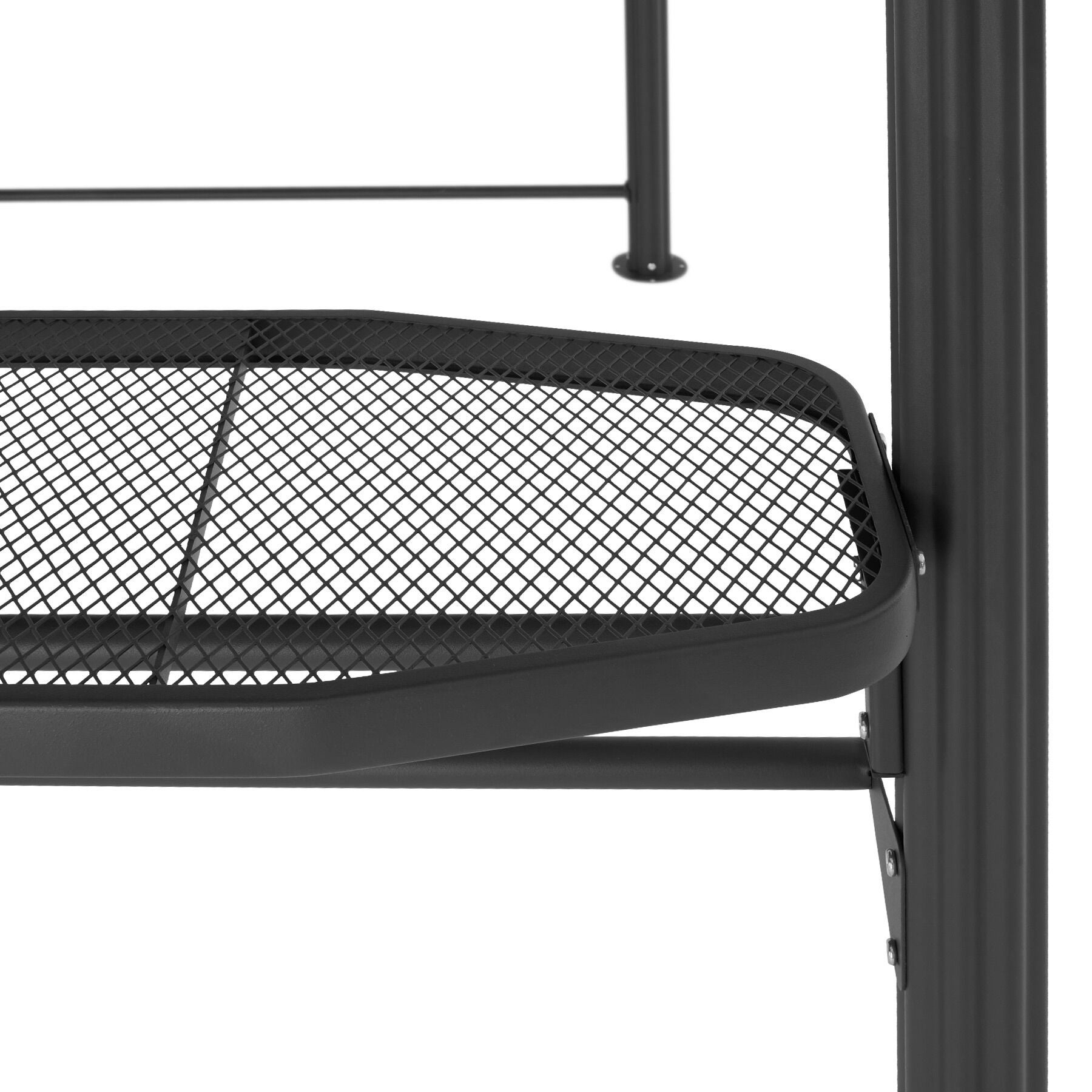 Abri pavillon pour barbecue bonne circulation de l'air Résistant aux intempéries et ignifuge - TECTAKE - 5