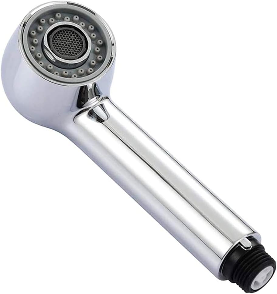 Bateria kuchenna z prysznicem ręcznym i 2 rodzajami strumienia, wymienna głowica prysznicowa do baterii kuchennej, chrom