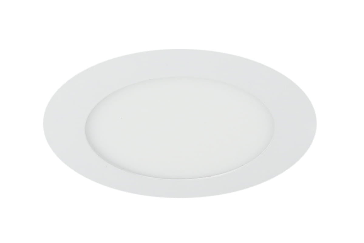 Oprawa stropowa sufitowa wpuszczana Sp biała LED 6W 540lm wym: 14,7 x 14,7 cm okrągła Candellux