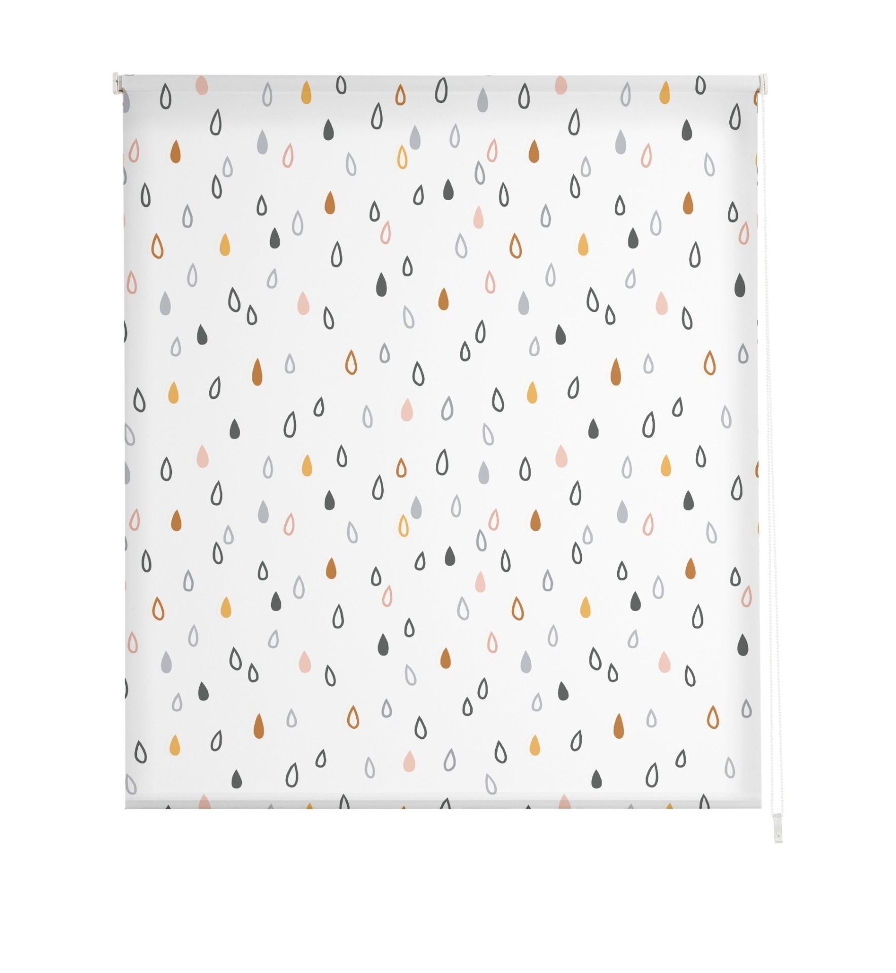 Tenda A Rullo Estoralis | GOVE | Moderna Traslucida Grigio 120x235cm (Tessuto 117x230cm) - Sistema Di Sicurezza Per Bambini - Prodotta In Spagna Da ZEBRA TEXTIL - 4