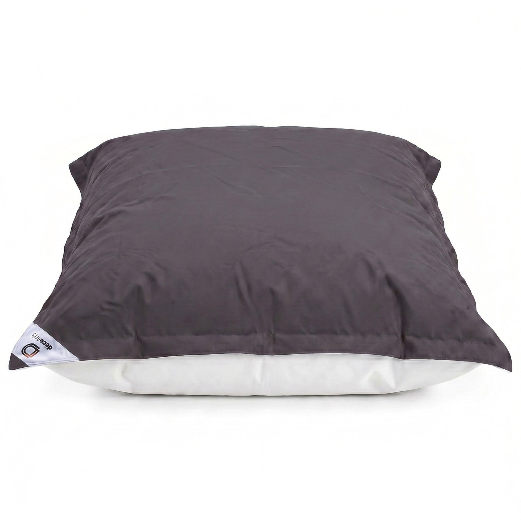 Housse pour Pouf Géant XXL 180x140cm Flottant pour Piscine - Gris carbone - 4