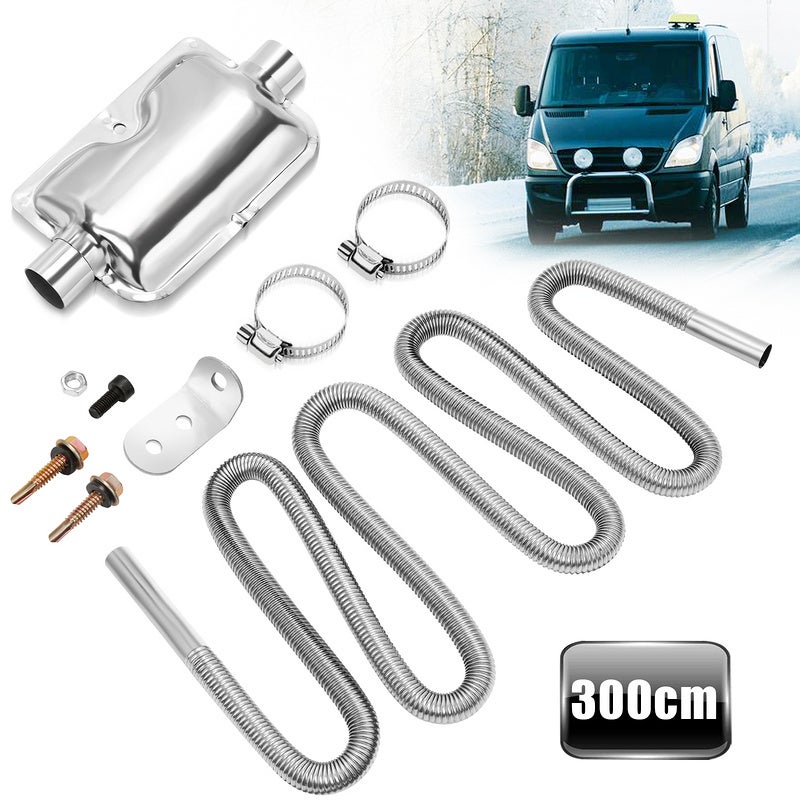Tuyau d'échappement de chauffage diesel, kit flexible de tuyau d