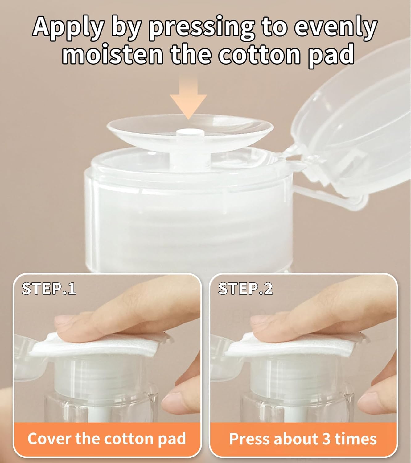 2 Pièces Flacon Pompe Vide 200ml,Flacons Voyage Pompe Vide,Liquide Distributeurs,pour Chargement de liquides Dissolvant de Vernis à Ongles - 2