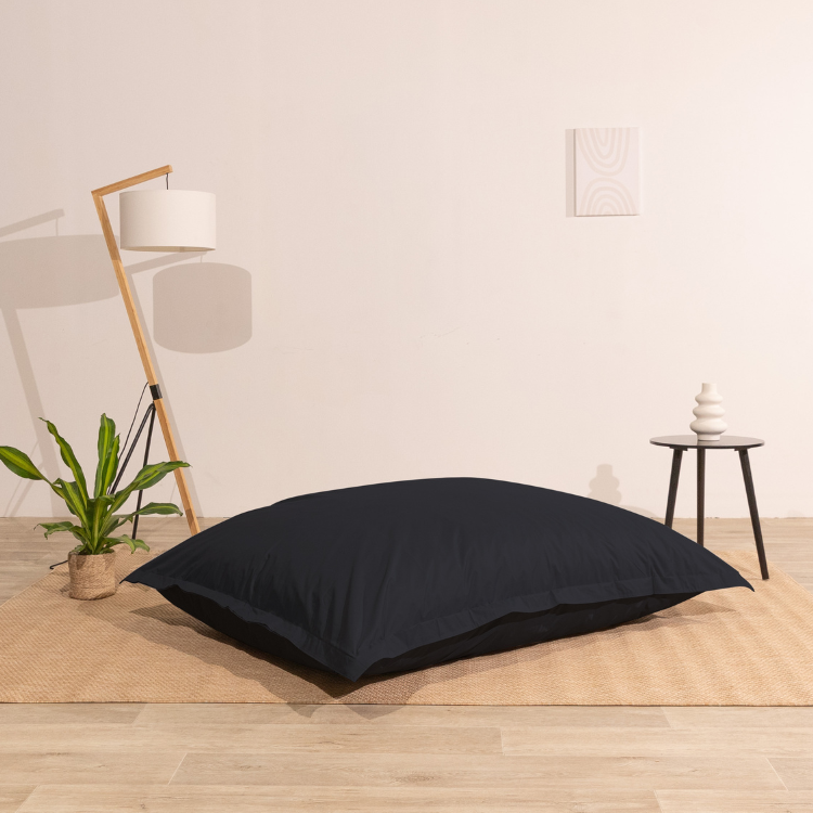 Pouf extérieur imperméable anti-uv déhoussable BANANAIR 140 x 180 cm noir - 7