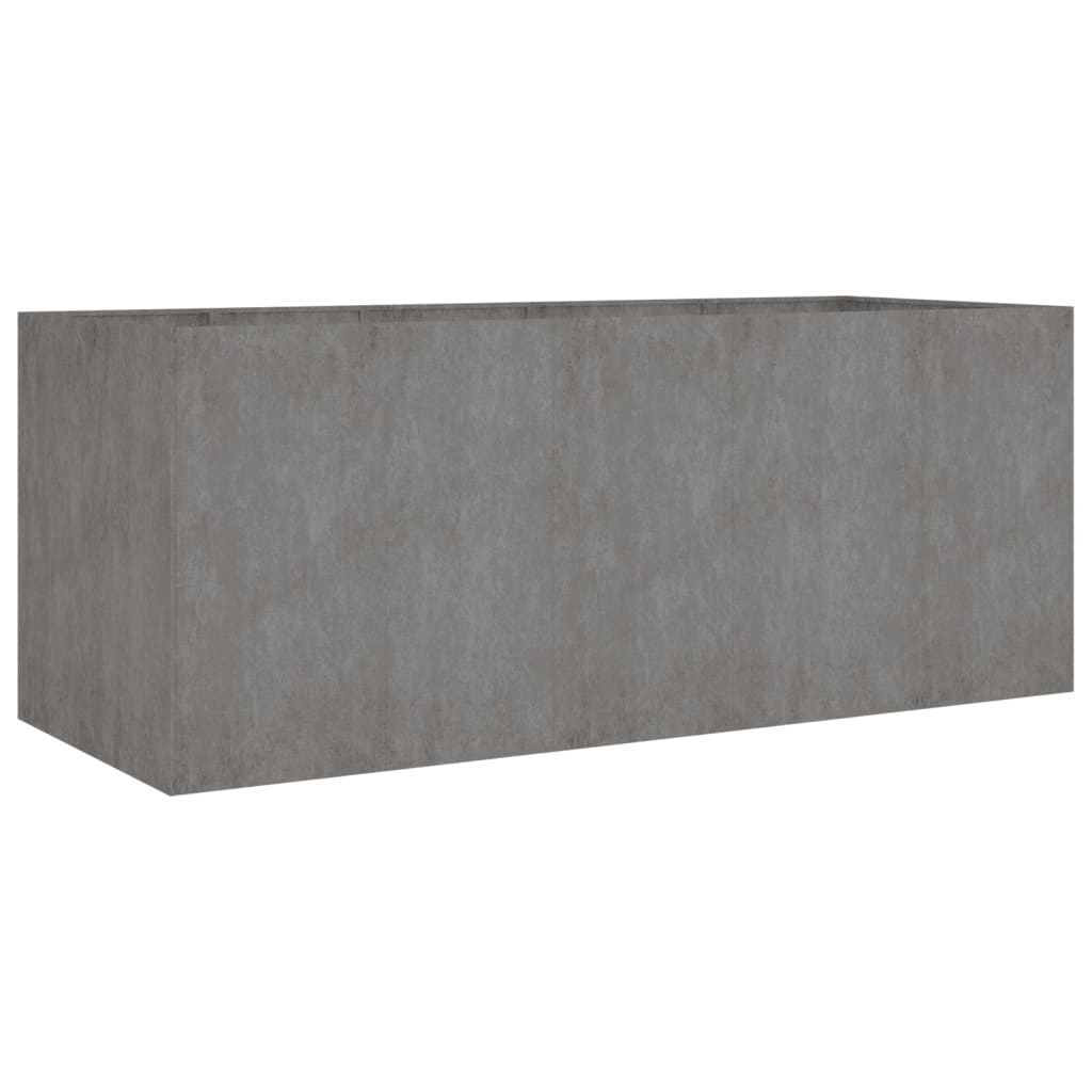 Jardinière - Lit surélevé de jardin - Pot de fleurs 200x80x80 cm acier corten Couleur évolue n950l - 3