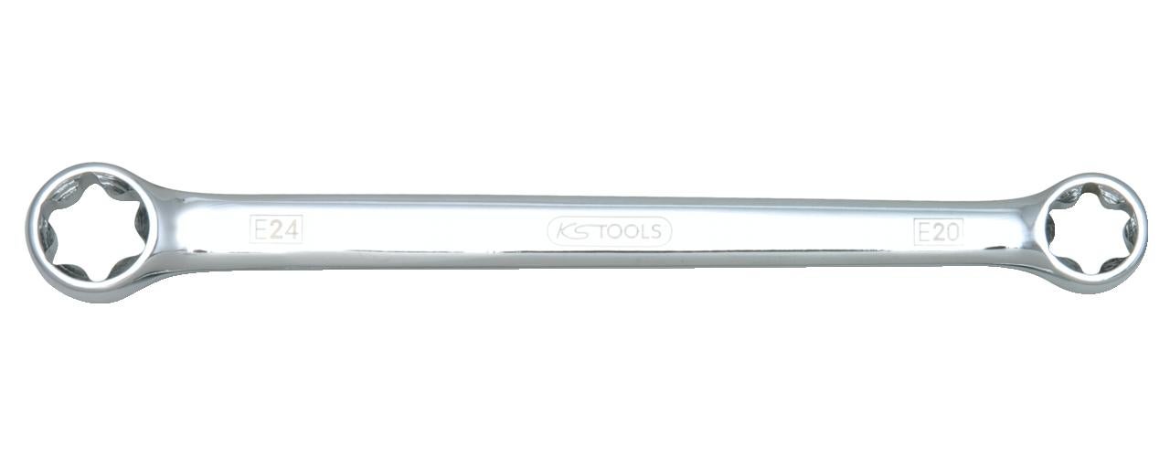 518.0607 - Clé mixte inclinée - Gamme CHROMEplus - 7 mm - En Acier
