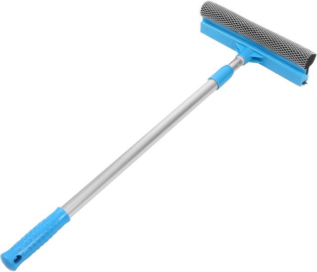 Raclette Douche Longue Raclette Douche Télescopique 25-99cm - Lame Silicone + Housse Absorbante - Nettoyage Vitre/Miroir Raclette Vitre