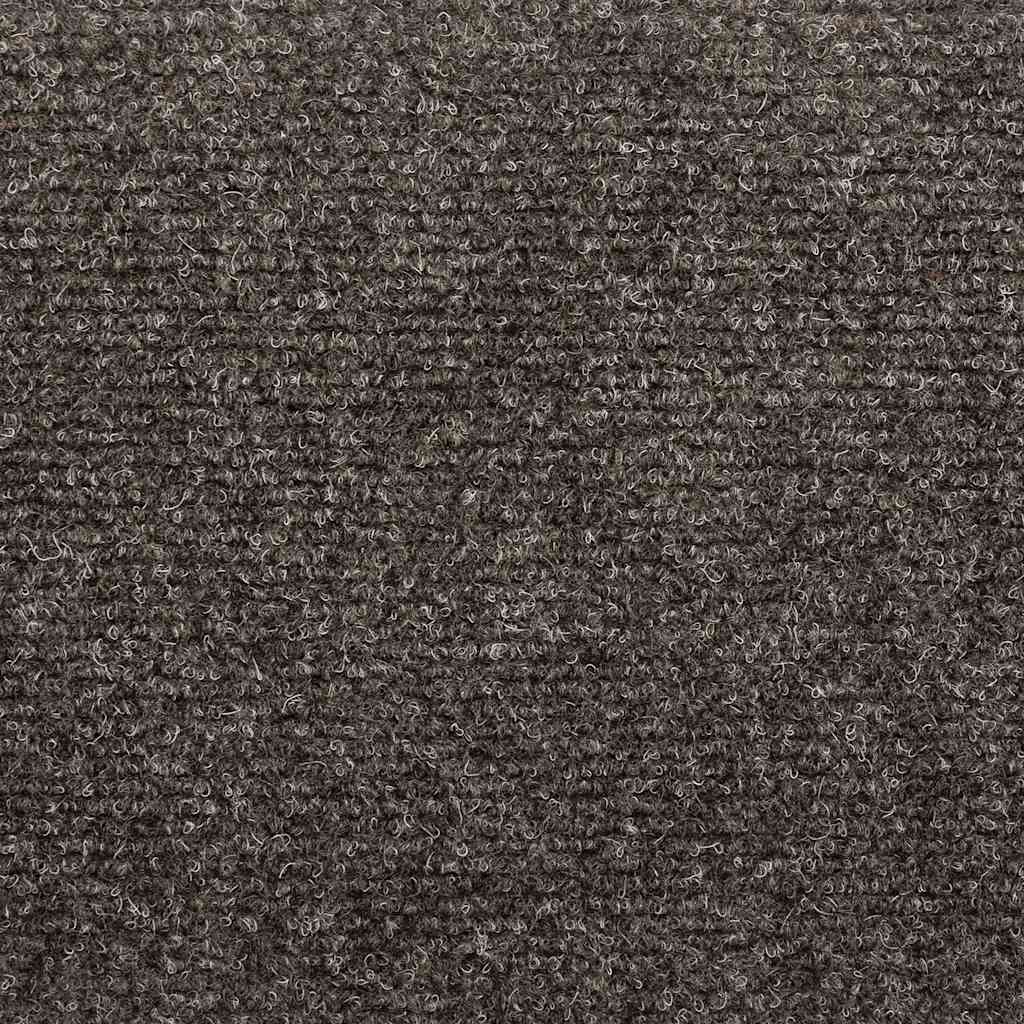 vidaXL Tapis d'escalier autocollants 30 pièces 56 x 17 x 3 cm Anthracite Demi-rond - 6