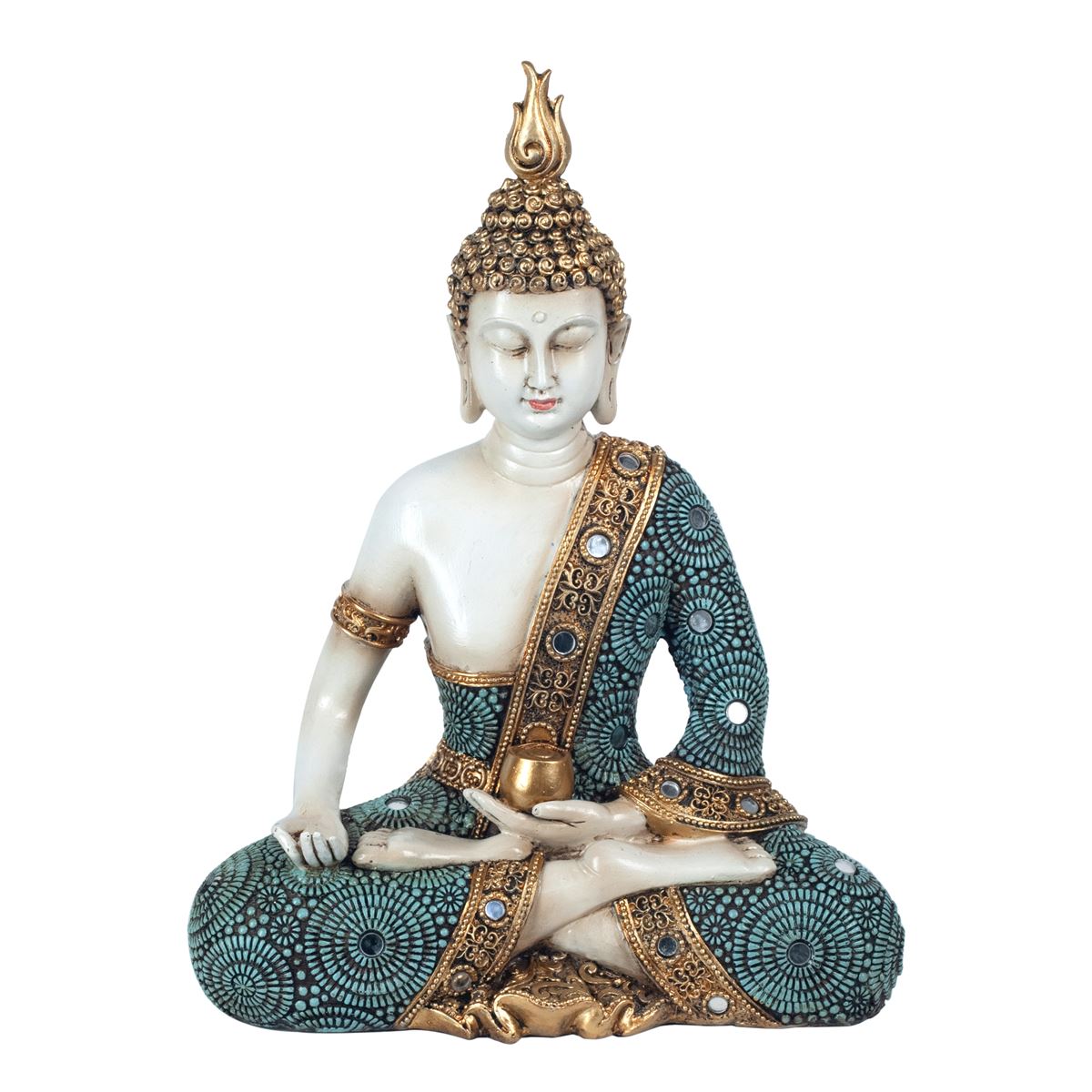 By sigris buda pequeño sentado figuras budas colección oriental signes grimalt decor and go