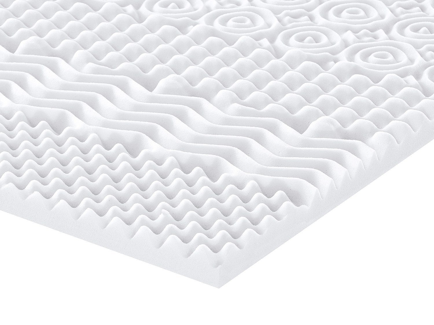 Surmatelas 160 x 200 cm mémoire de forme 7 zones ép.5cm - ARTISSA de YSMÉE - 4