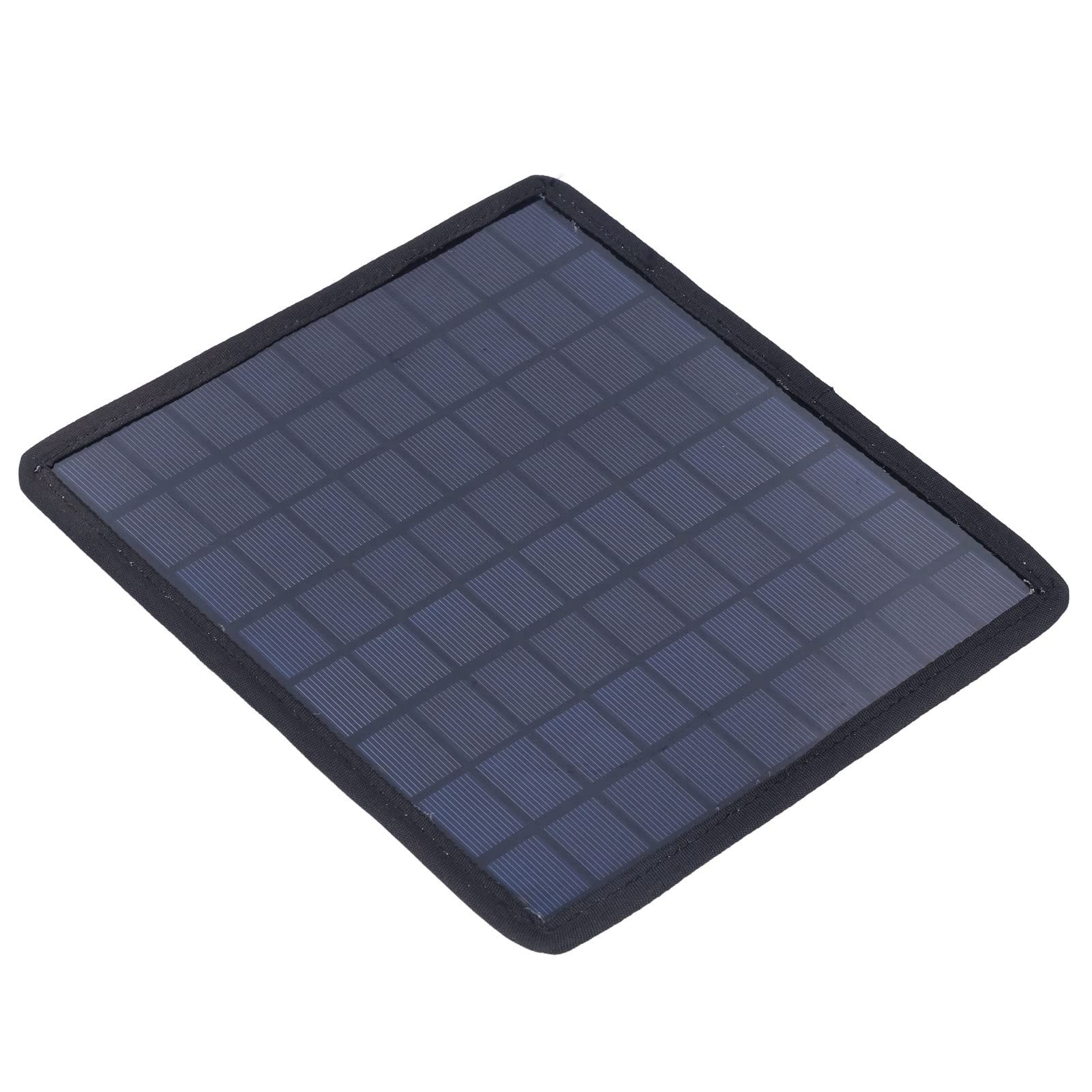 CARICABATTERIE PANNELLO SOLARE PORTATILE 6W 18V BATTERIA AUTO CORE BOARD PER EMERGENZA ESTERNA - 2