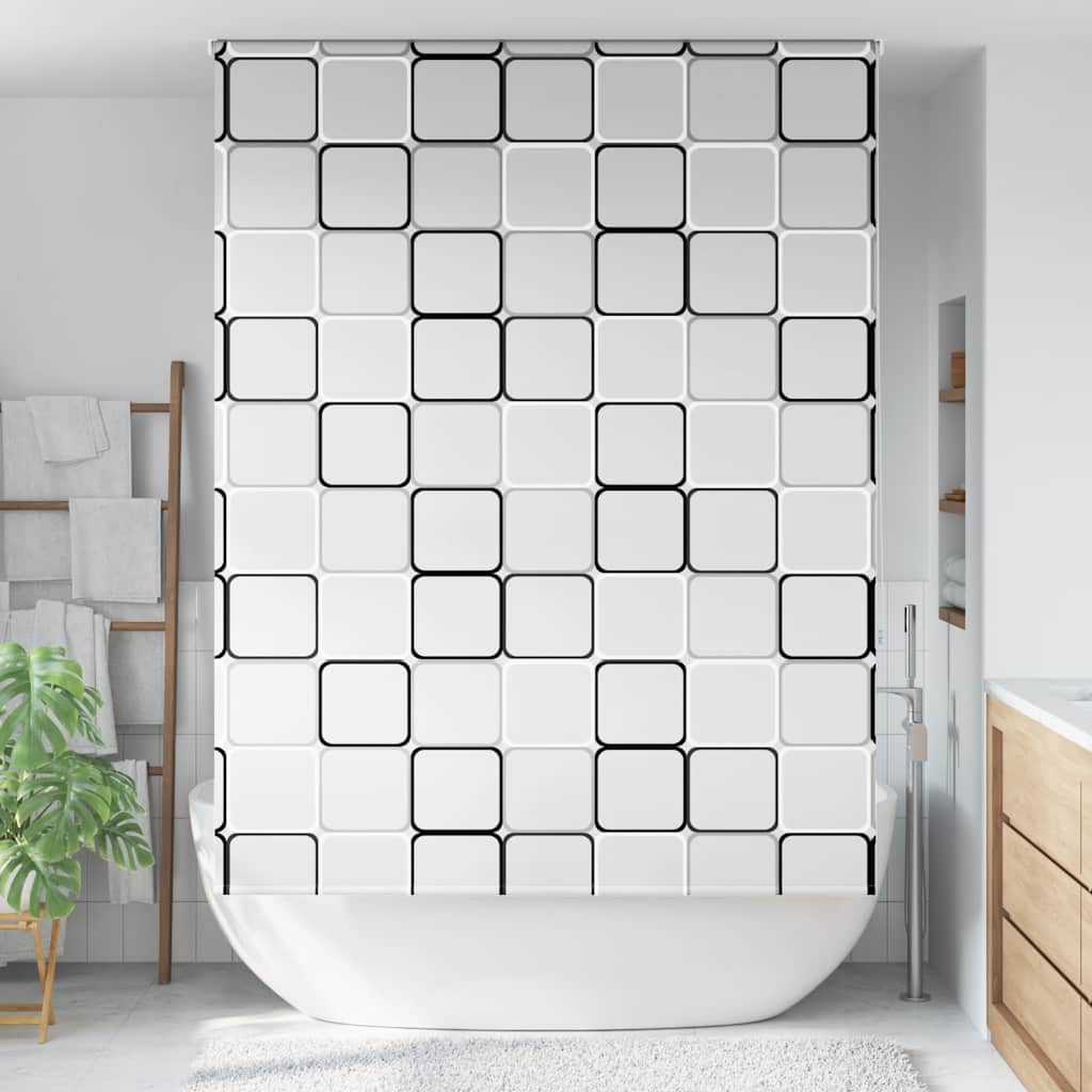 Roleta prysznicowa 160x240 cm Szerokość tkaniny 156 cm vidaXL