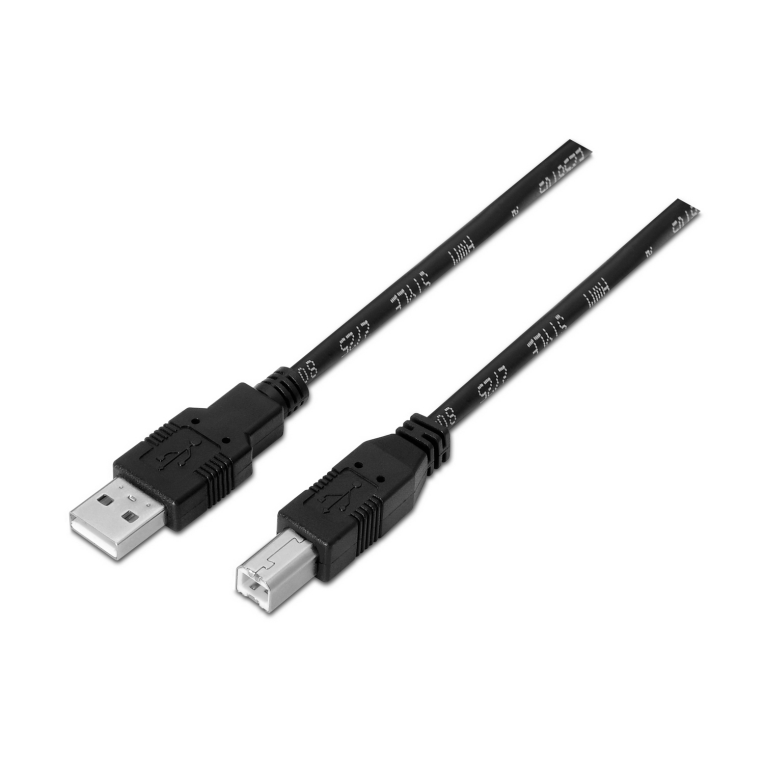 Cble USB 2.0 pour imprimante Aisens A101-0007/ USB Type-B Mle - USB Mle ...