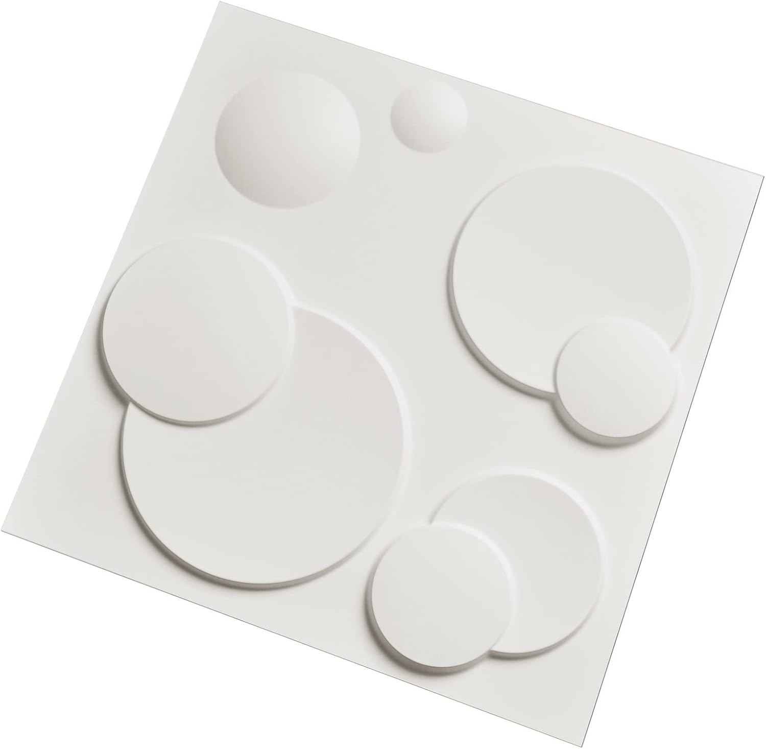 Zestaw 15 trójwymiarowych paneli ściennych z PVC - 30 x 30 cm, samoprzylepna okładzina ścienna