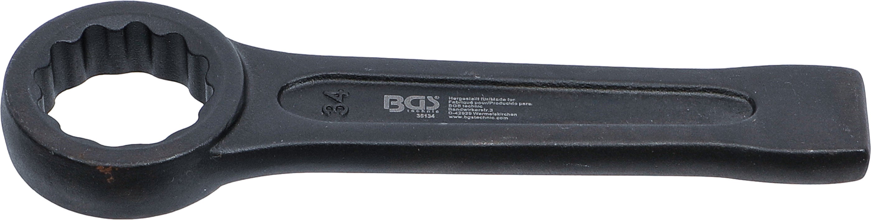 Klucz udarowy pierścieniowy BGS SW 34 mm - 35134