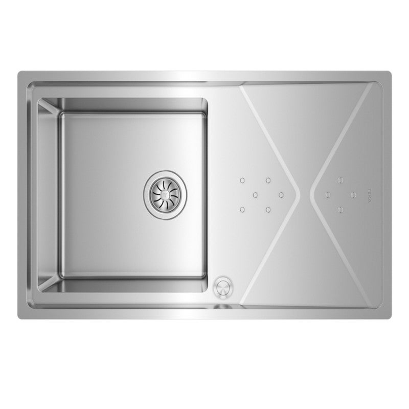 Fregadero teka brooklyn 45 50 m-xp 1c 1e rev inox