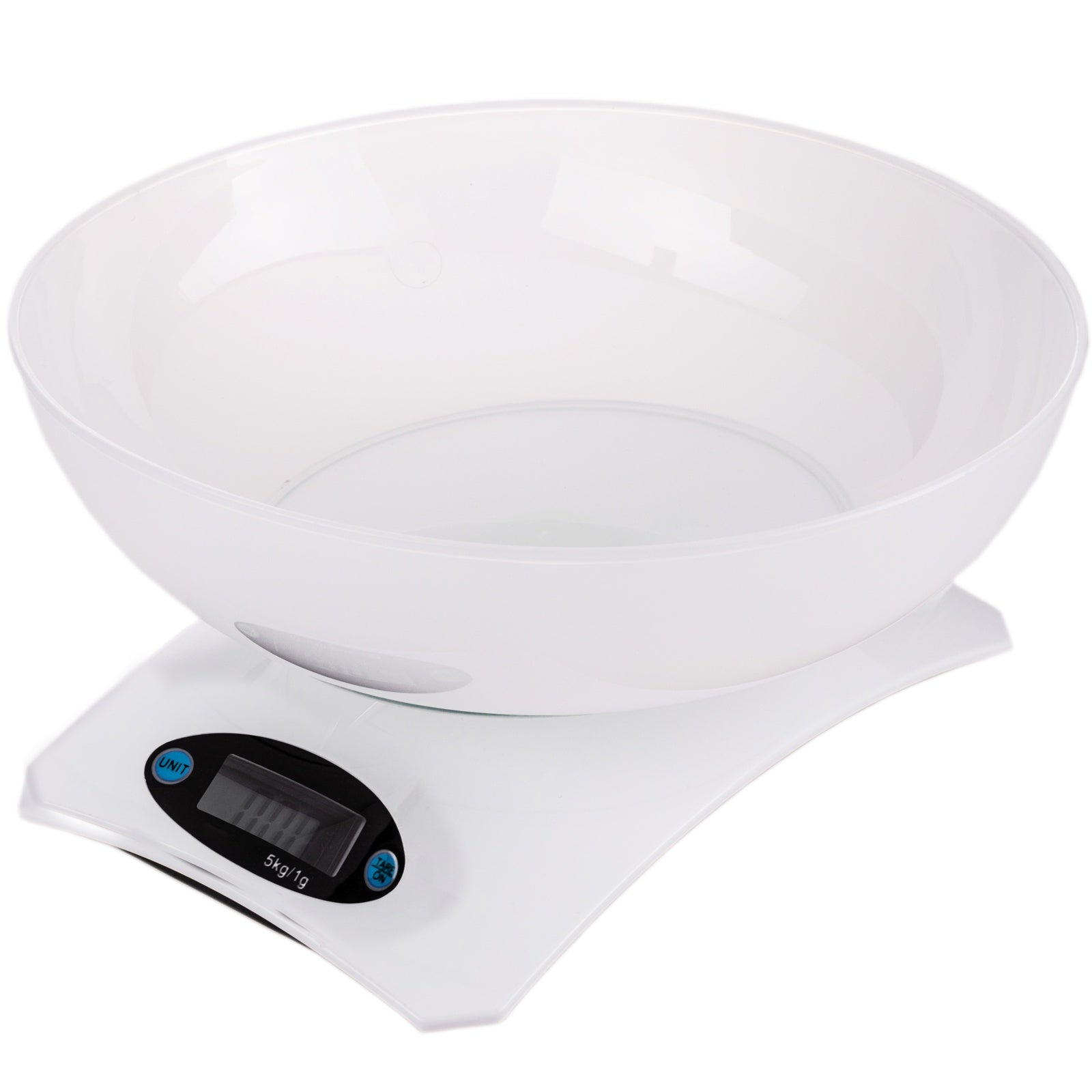 Bilancia digitale bianca per il bancone della cucina - 5