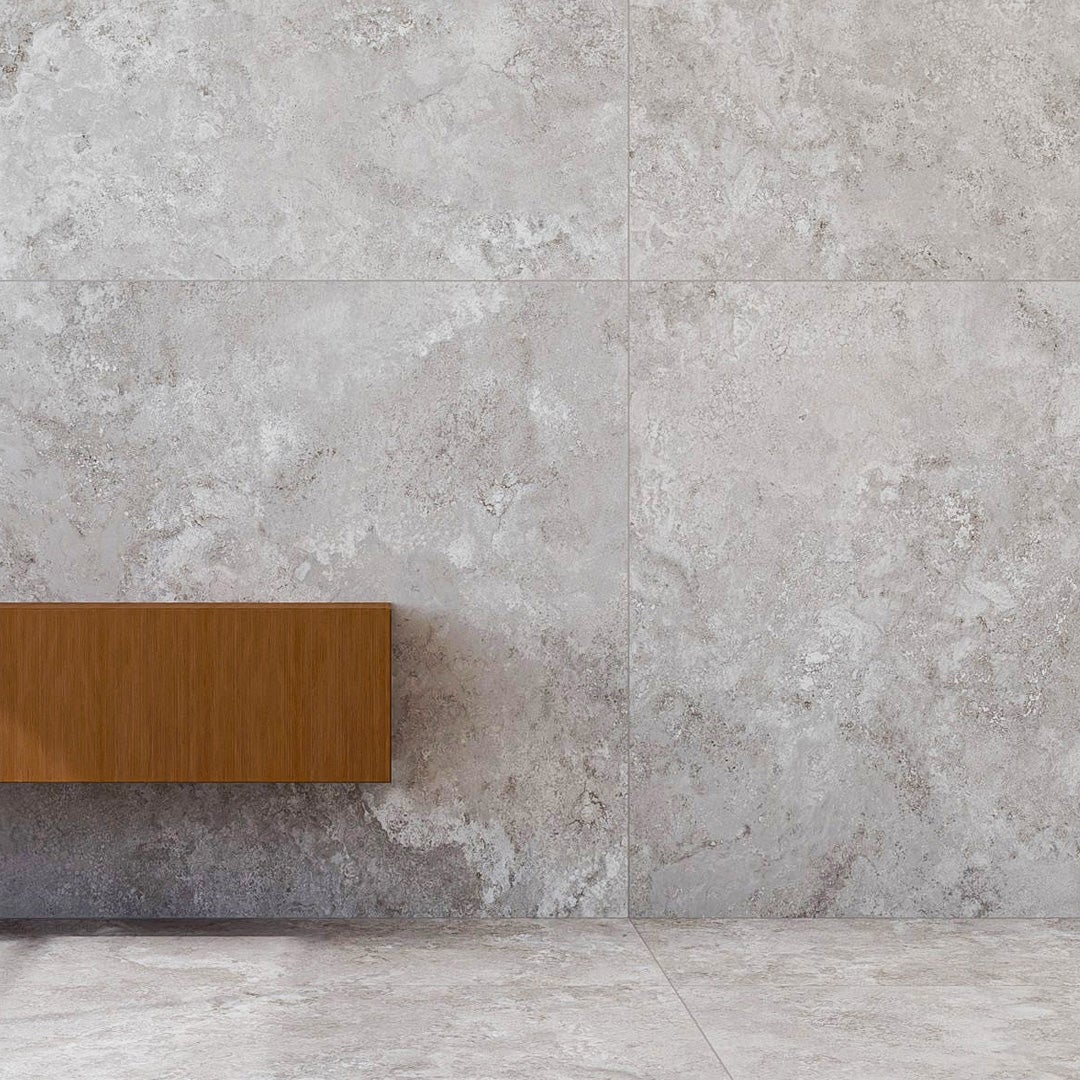 Ice Cross Grigio - Travertino - Piastrelle 120x120 cm 9 mm - STC 4003 120x120 MATT R9 9 mm - 4