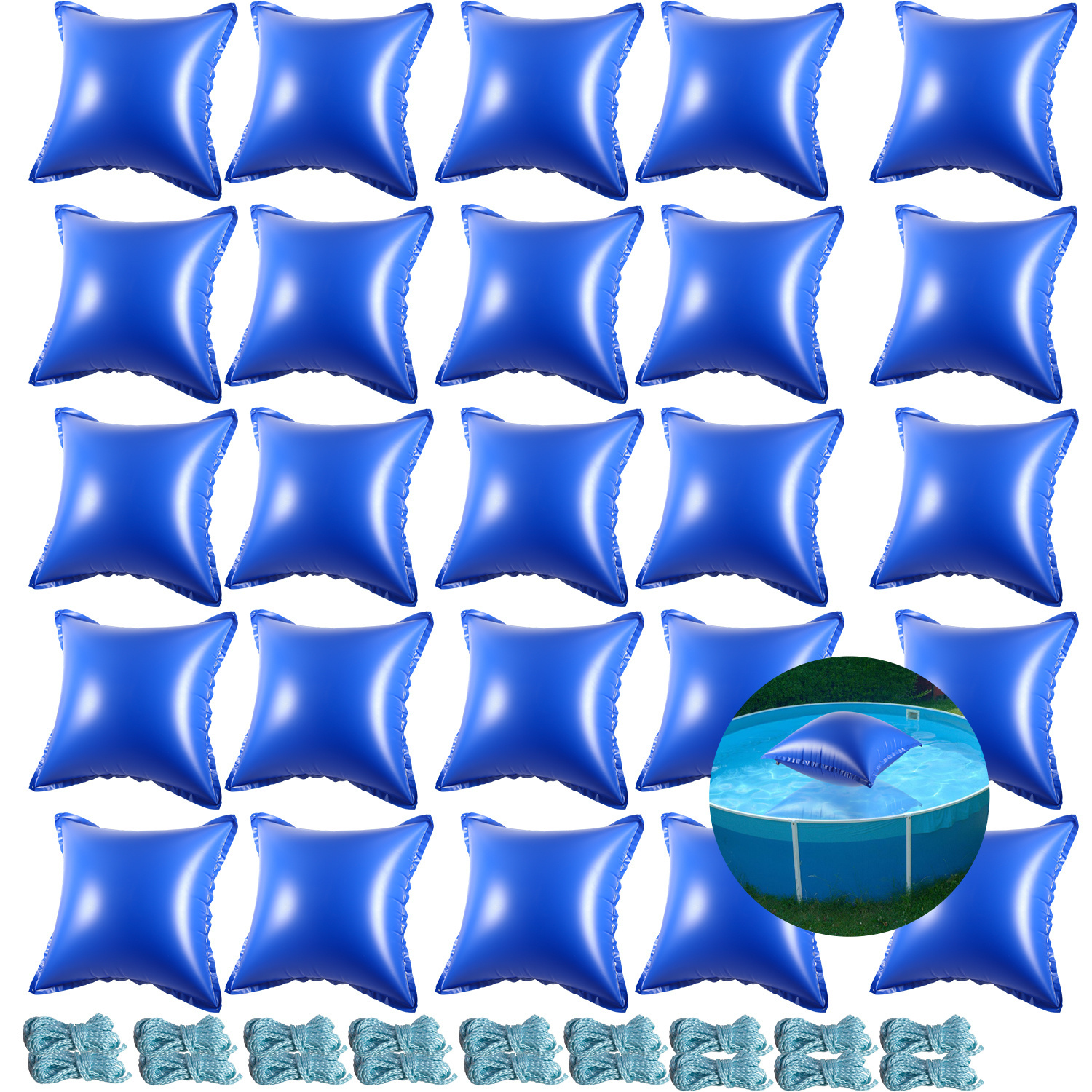 Wonderla Oreiller De Piscine – Oreiller D'hiver Pour Piscine