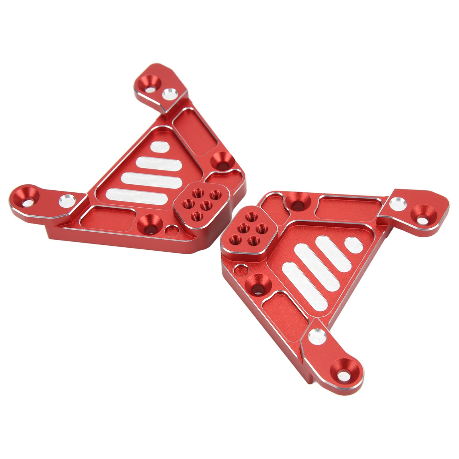 Tour d'amortisseur RC en alliage d'aluminium RC pour mise à niveau TT02 - Support d'amortisseur RC en aluminium bleu - Excellent pour tour