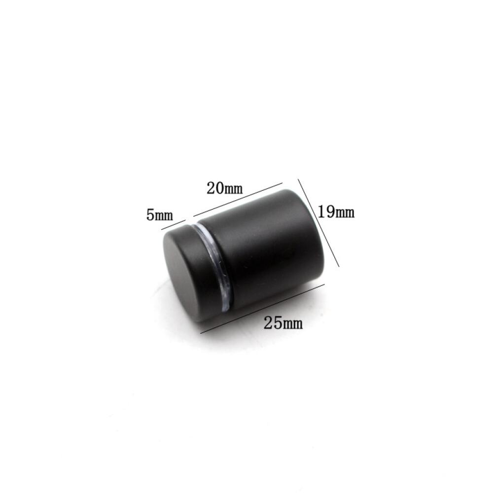 8 Entretoises De Verre Inox 12x22mm - Boulons De Montage - Uxcell - Argent
