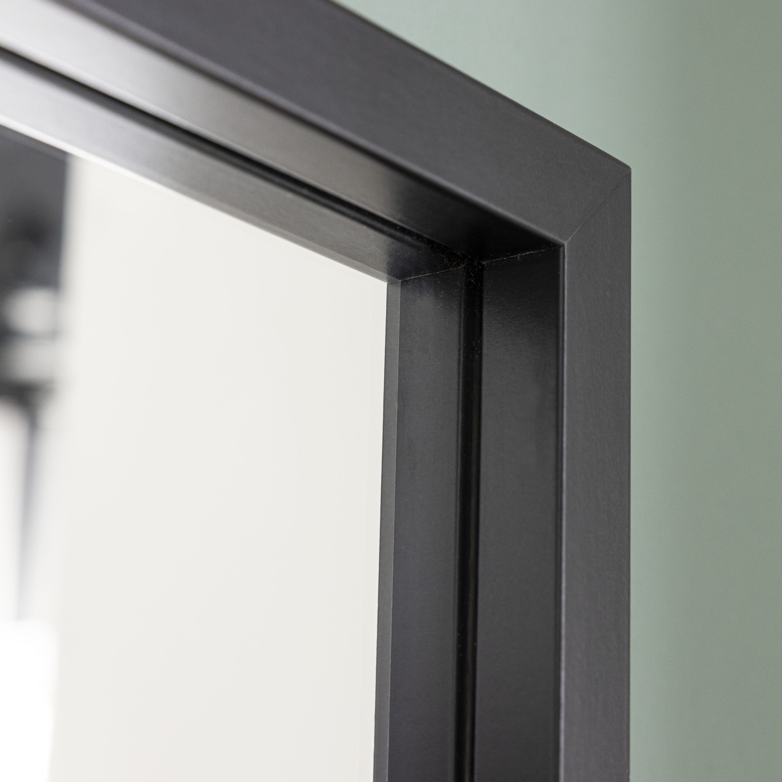 Espejo decorativo con moldura MDF 40 cm X 160 cm Preto - 5